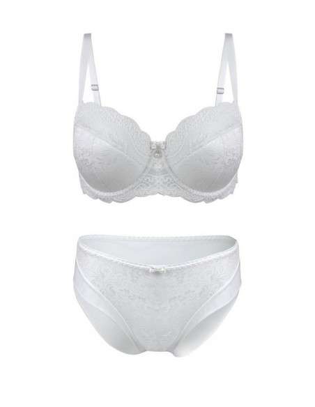 Bra half padded Mediolano Snow white 1095