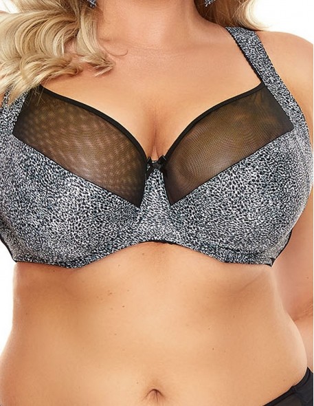 Bra soft Nessa Omena Minimizer black