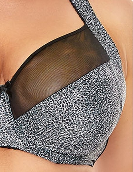 Bra soft Nessa Omena Minimizer black