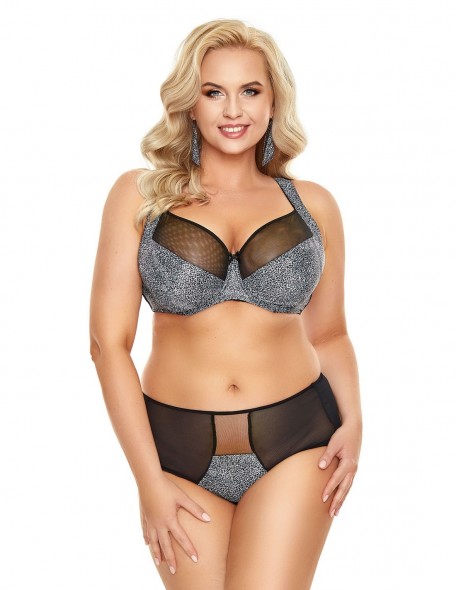 Bra soft Nessa Omena Minimizer black