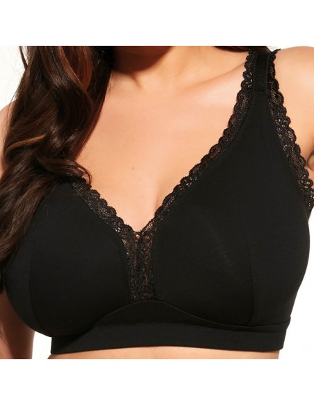 Bra without underwire soft Krisline Marcella micromodal
