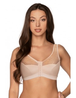 Stanik zapinany z przodu bez fiszbin miękki Gaia Rachela...