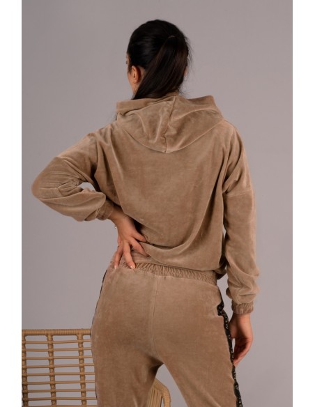 Provocateur dres me damski komplet spodnie bluza camel, Merribel