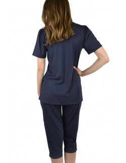 Pajamas women's short sleeve Mediolano Etna 12012 with 2