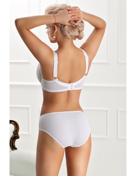 Biustonosz miękki Nessa Selena biały