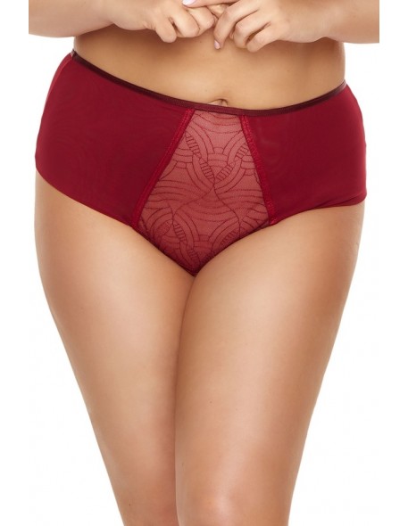 Stringi damskie Nessa Valentyna bordo N01 