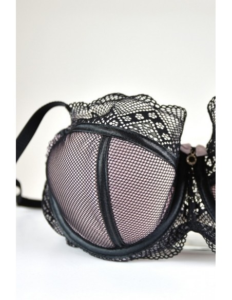 Biustonosz półusztywniany Mediolano Black Pearl 1101 