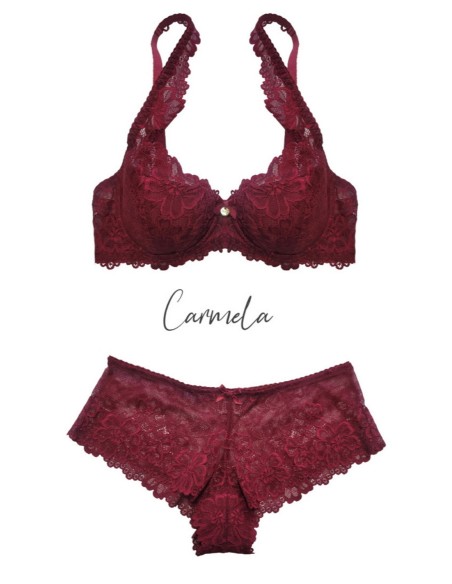 bra lacy padded Mat Carmela M-053/22 big