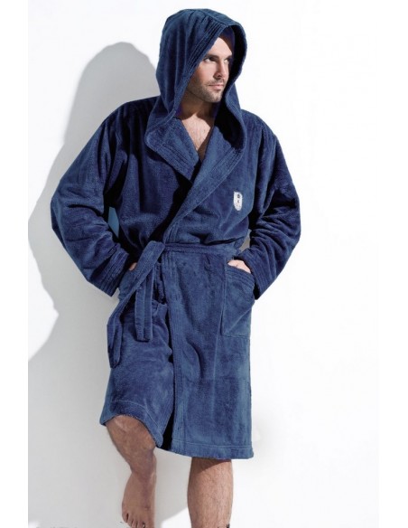 Bathrobe male with hood L&L Iwo