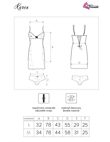 Karen t-shirt night black, Livia Corsetti lc 5742