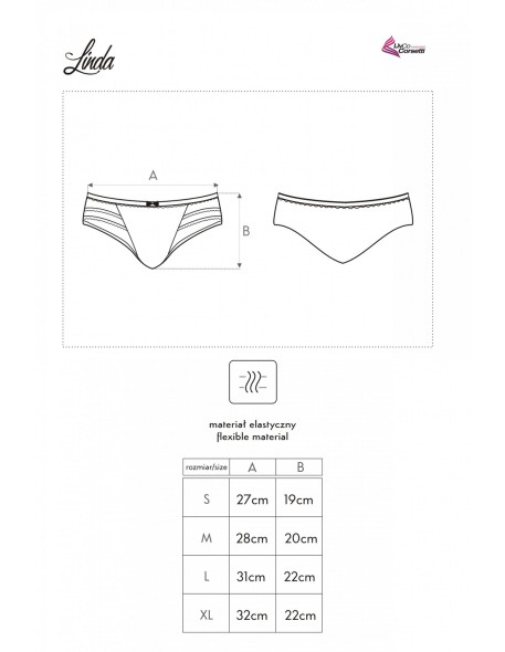 Linda briefs women's white, Livia Corsetti lc 6064