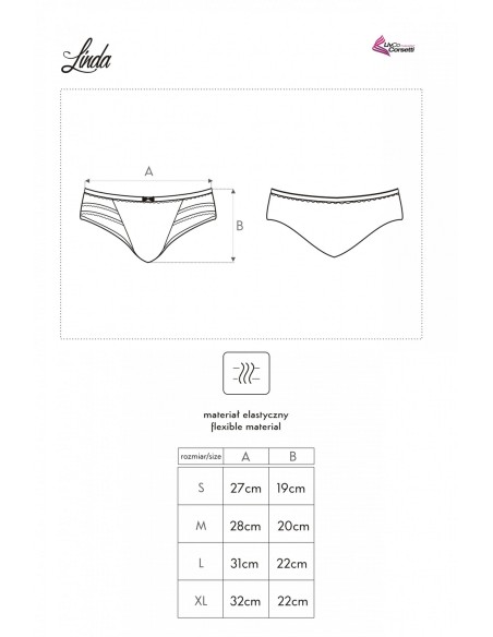 Linda briefs women's white, Livia Corsetti lc 6064