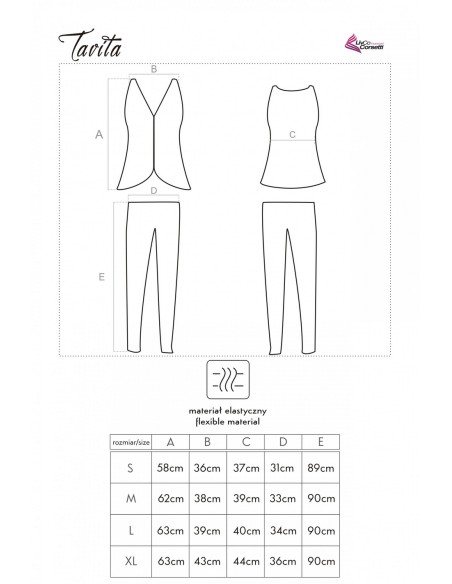 Tavita pajamas women's, Livia Corsetti lc 90042