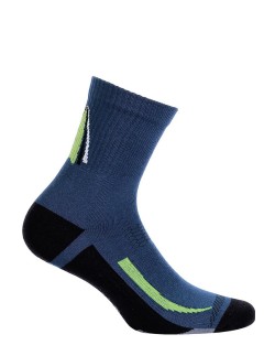 Skarpetki młodzieżowe męskie frotte wzorowane krótkie...