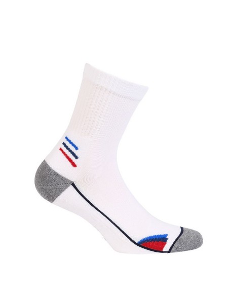 Skarpetki młodzieżowe męskie frotte wzorowane krótkie ag+, Wola