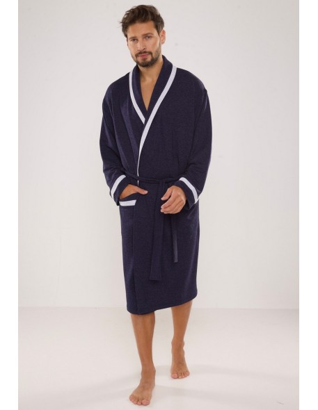 Bruno bathrobe male with collar m-2xl, De...