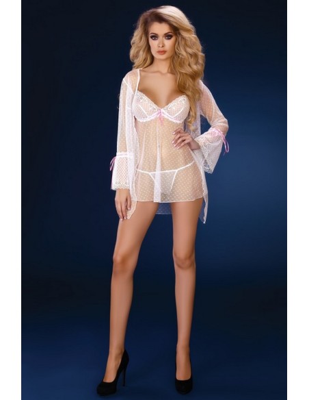 Daralis peniuar cienki szlafrok, Livia Corsetti lc 90222 