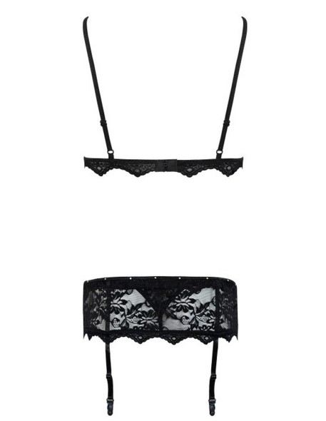 Belita set bra + pas + thongs black, Livia...