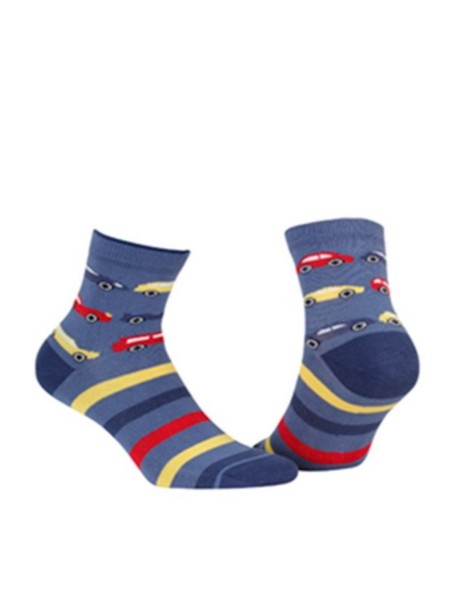 Socks for boys patterned 6-11 lat, Wola