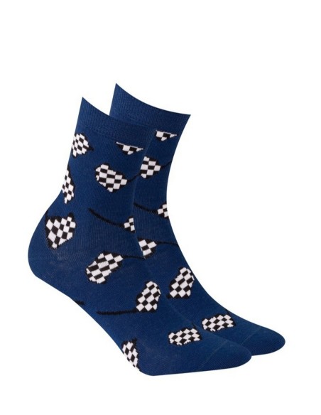 Socks for boys patterned 6-11 lat, Wola