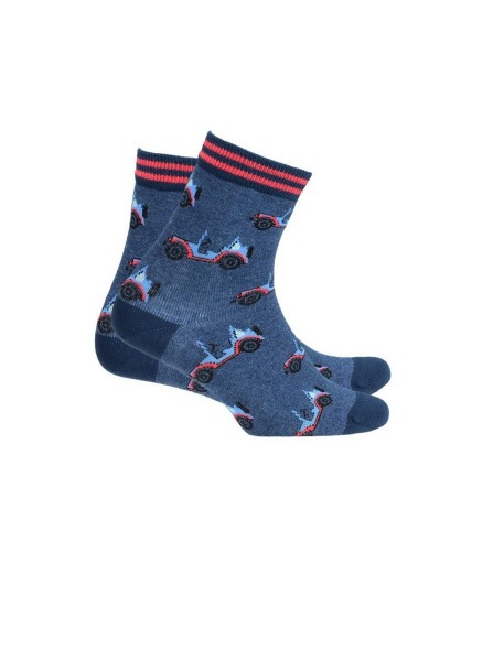 Socks for boys patterned 6-11 lat, Wola
