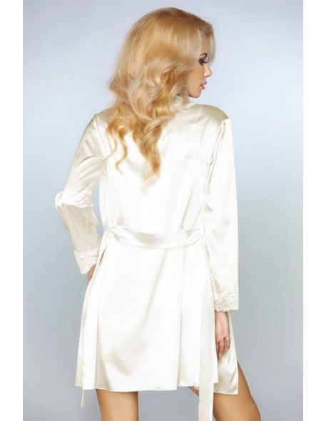 Jacqueline komplet koszulka + szlafrok + figi...