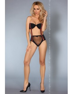 Reiko body erotyczne czarne, Livia Corsetti lc 8083  2