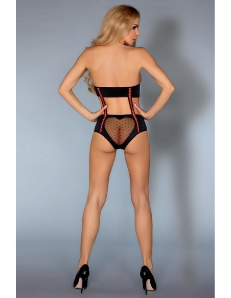 Reiko body erotyczne czarne, Livia Corsetti lc 8083 