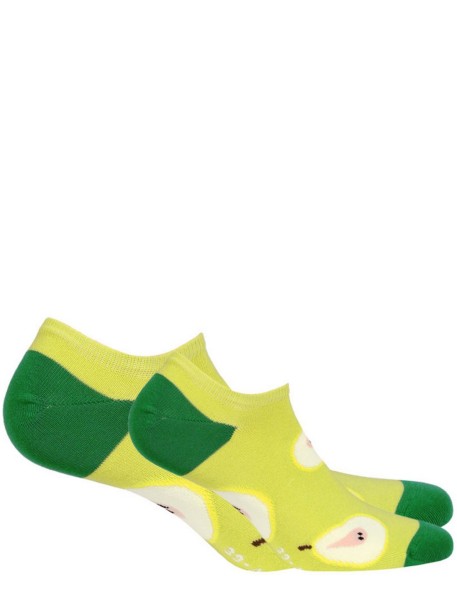 Socks footers women's patterned, Wola