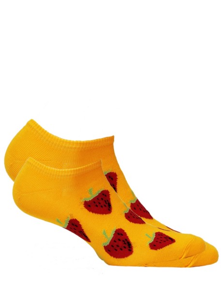 Skarpetki stopki damskie wzorowane, Wola