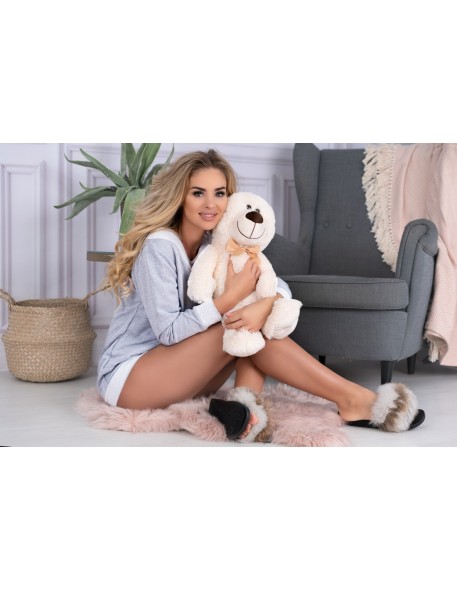 Maristela t-shirt with long sleeve grey, Livia...