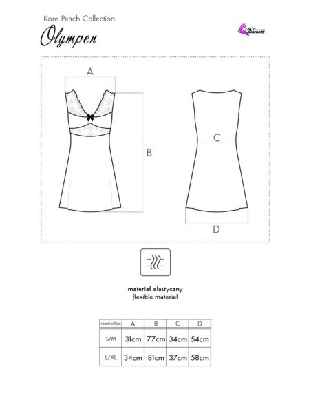 Olympen t-shirt night, Livia Corsetti lc 90381-2