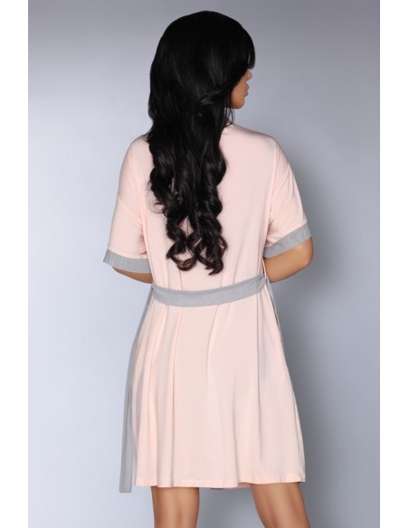 Aoidea szlafrok damski z krótkim rękawem, Livia Corsetti lc 90375 