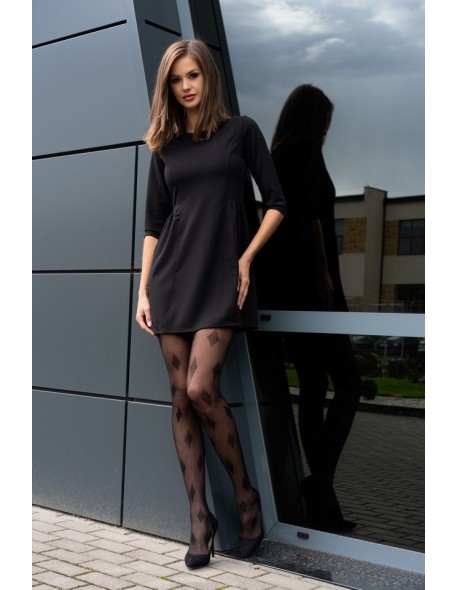 Kayceen dress women's mini with 3/4 sleeve...