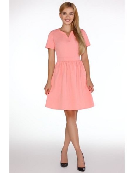 Marelna dress women's short sleeve flared...