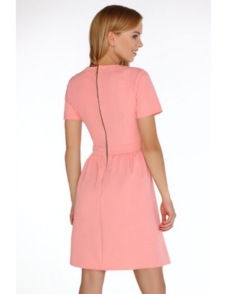 Marelna sukienka damska krótki rękaw...