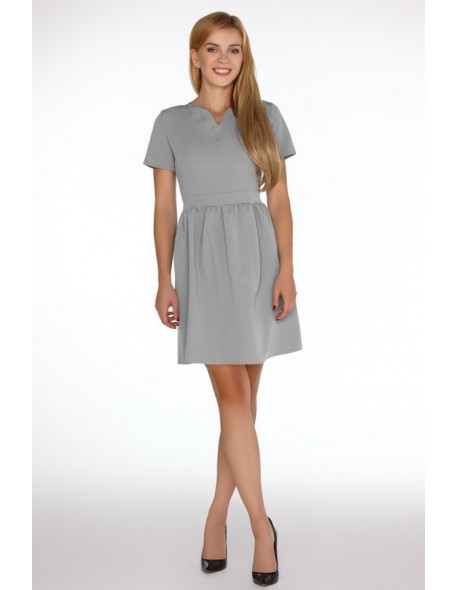 Marelna dress women's short sleeve flared...