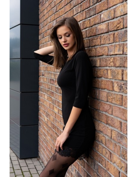 Beverlem dress women's mini with 3/4 sleeve...