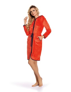 Desiree bathrobe ladies' soft with hood s-2xl, De Lafense... 2