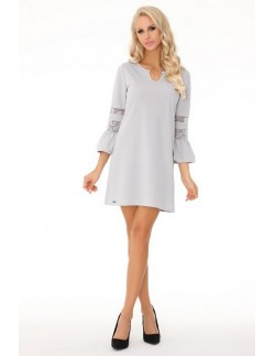 MEgarnina dress women's trapezoidal with rozkloszowanymi... 2