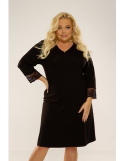 Dagmara shirt night women's sleeve 7/8 3xl-4xl, De...