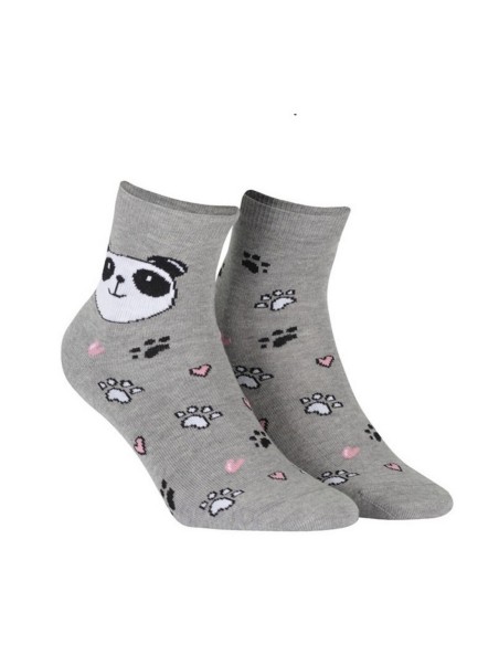 Skarpetki dziewczęce wzorowane 11-15 lat, Wola