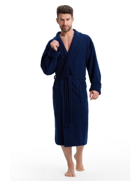 Bathrobe male long ciepły Dorota FR-020