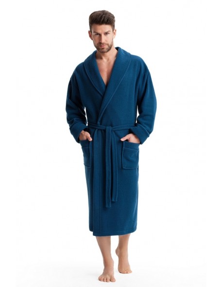 Bathrobe male long ciepły Dorota FR-020