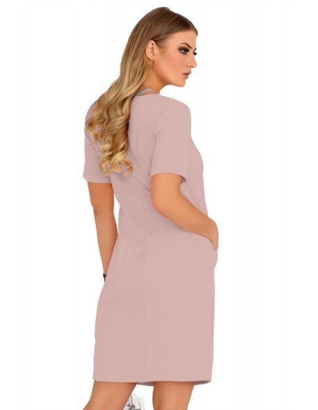 Minar dress women's with short sleeve powdery,...