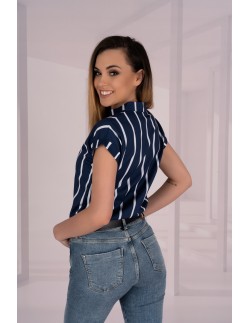 Ouranila bluzka damska bez rękawów granatowa v, Merribel... 2