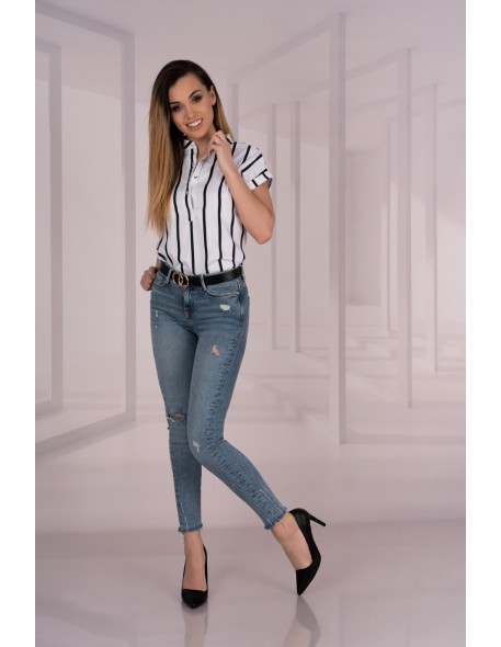 Ouranila blouse women's sleeveless white in...