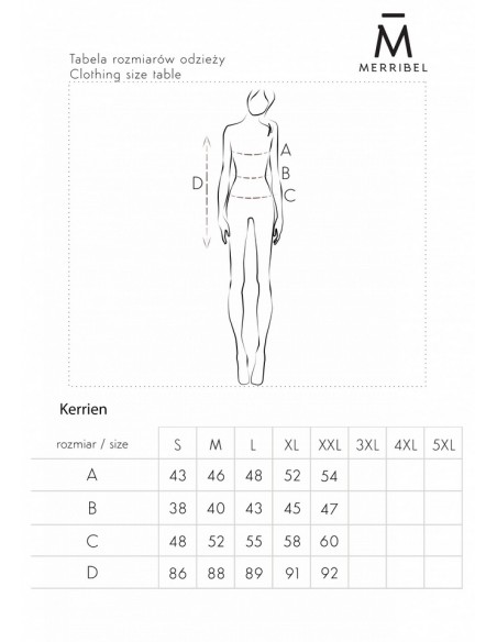 Kerrien sukienka damska bez rękawów szara, Merribel 85493