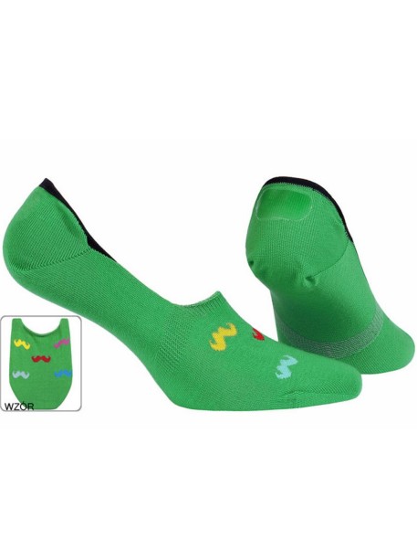 Mokasynka socks men's patterned silikon, Wola