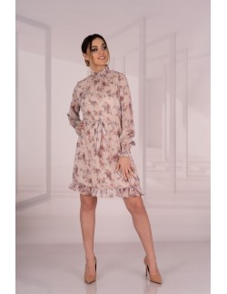 Mistinam dress women's with flowers with long sleeve,... 2